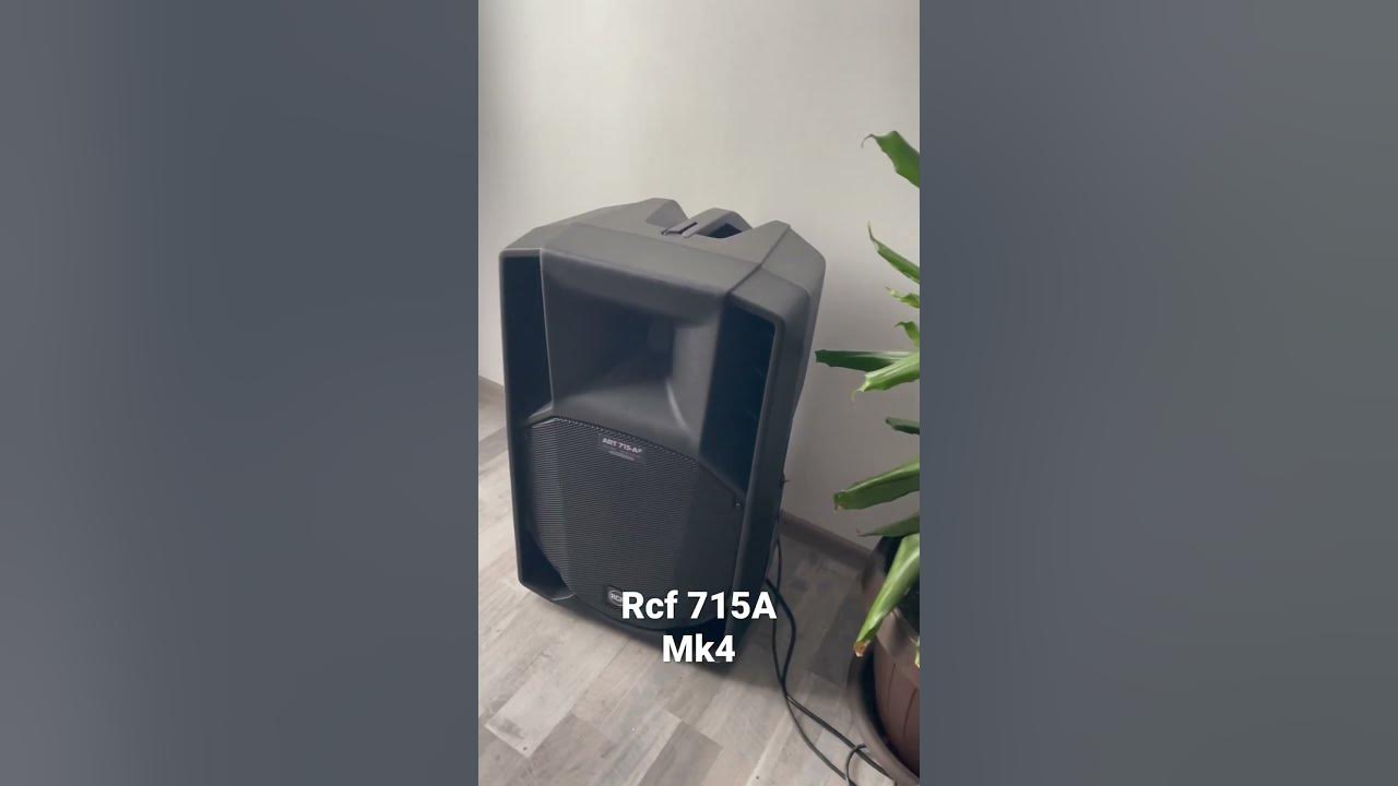 Rcf 715 test fullrange - YouTube