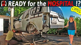 Body Transport Cart &amp; Difficult Glow Plug Removal / S4-Ep25