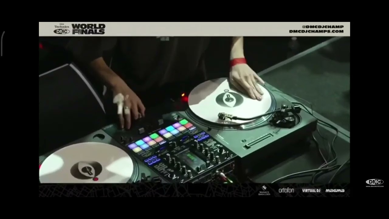 DJ Ex-dee at DMC World Finals 2024 Paris / Final round 6mins