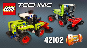 LEGO® Technic™ 2in1 Mini CLAAS XERION & Harvester (42102)[130 pcs] Building Instructions