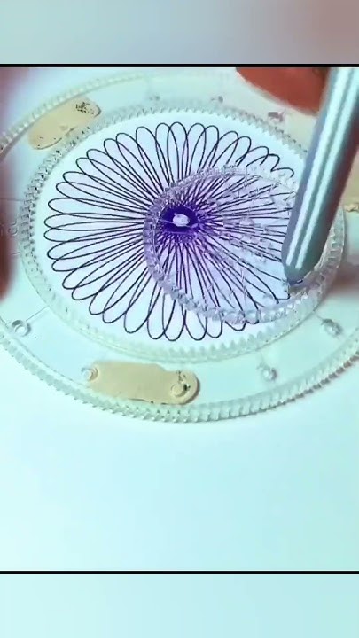Easy Spirograph Art #shorts #spirograph - YouTube