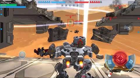 WAR ROBOT TEST SERVER : new robot glider and new map dreadnought