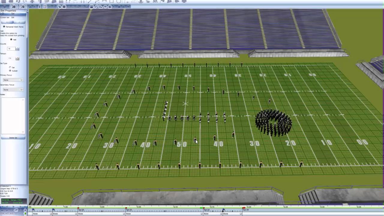 Marching Band Charting Paper