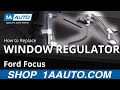 How to Replace Window Regulator 00-04 Ford Focus