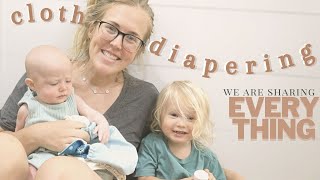 CLOTH DIAPER ROUTINE | Start to Finish | Esembly Review