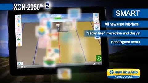 The XCN-2050™ display - high performance precision agriculture
