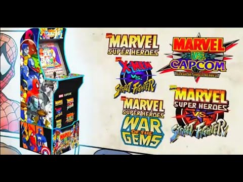 Arcade 1up Marver Vs Capcom online from The Average Gamer