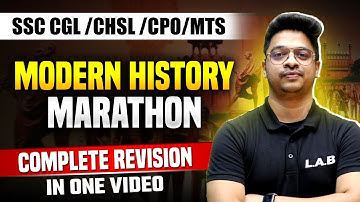 COMPLETE MODERN INDIA HISTORY IN ONE SHOT | HISTORY MCQ