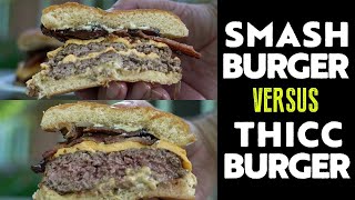 Smash Burger VS. Thick Burger