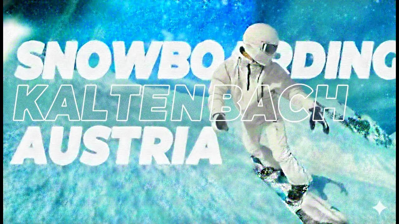 What It's Like Snowboarding In Paradise | Kaltenbach Austria