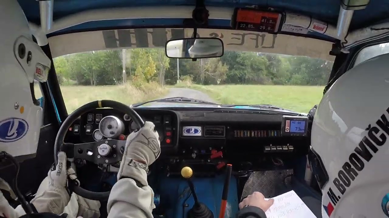 Rally Vsetín 2023, Konšel-Borovička, LADA VFTS, RZ6