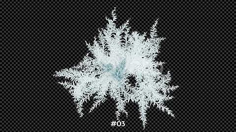 Frost Blast - 5Clips -4K | Motion Graphics - Envato elements