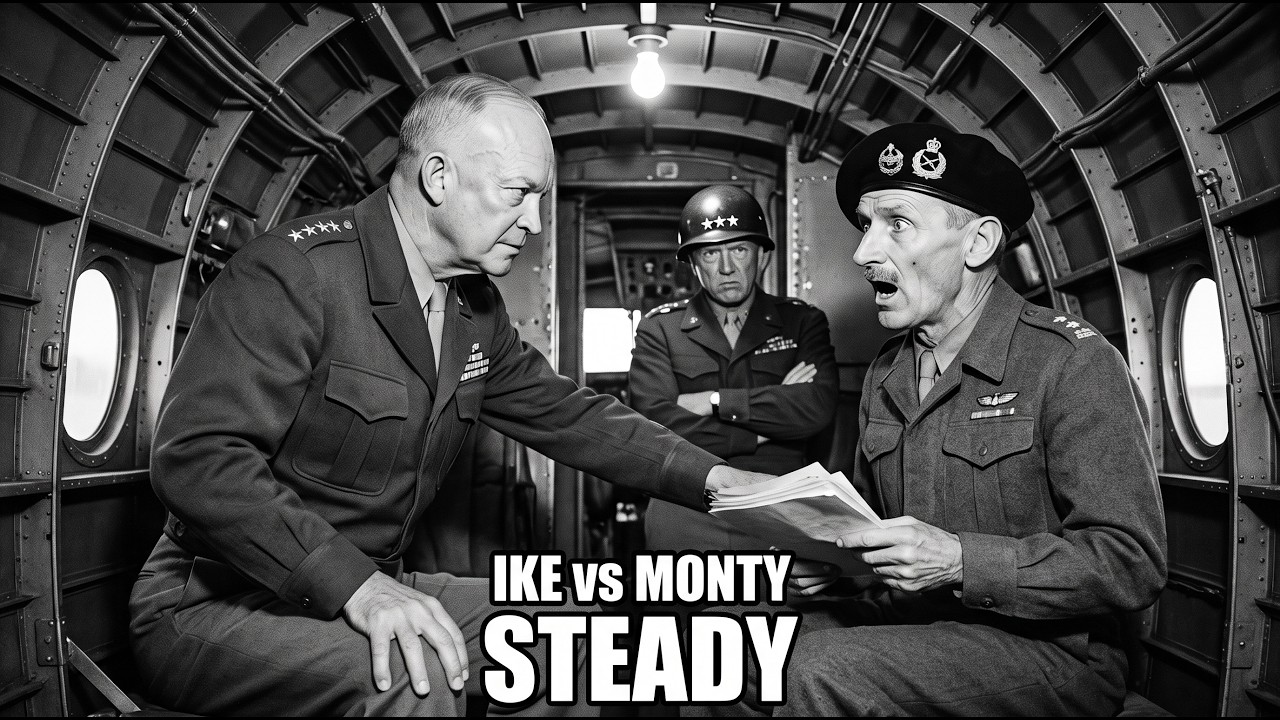 What Eisenhower Said to Montgomery's Face When Monty Demanded Patton Be Stopped