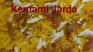 एक नए तरीके से बनाए मीठी-मीठी केमामी जर्दा Kemami Jarda recipeJardalike subscribe