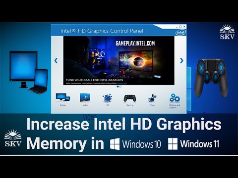 How To Increase Intel HD Graphics Dedicated Video Memory Size (VRAM) in Windows10 | New Update