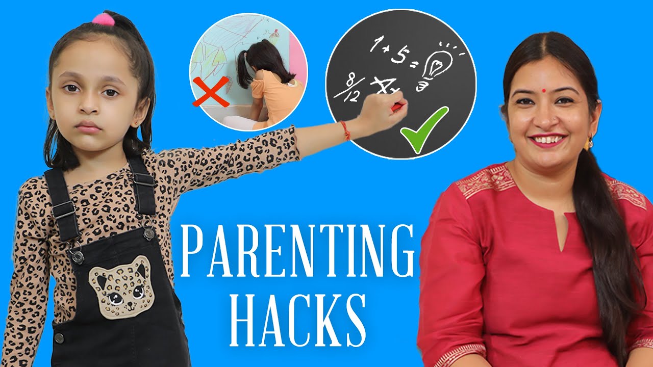 Parenting Hacks for SMART Moms | CookWithNisha | Cook With Nisha