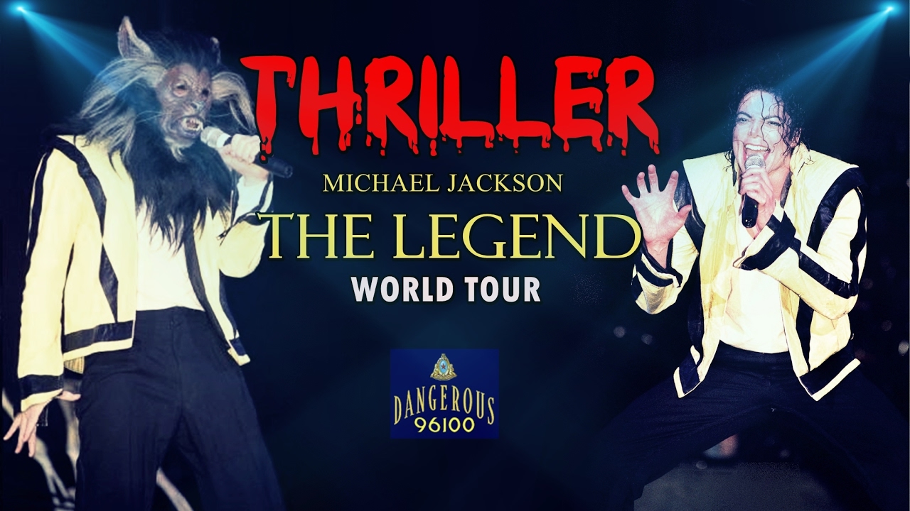 michael jackson thriller world tour