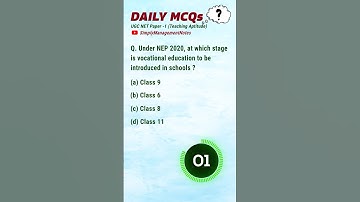 UGC NET Paper 1 Daily MCQs Teaching Aptitude #teachingaptitudemcq #ugcnetpaper1mcq #ugcnetexam