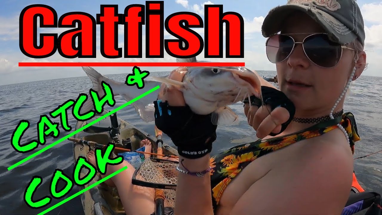Kayak Catfishing lake Pontchartrain YouTube