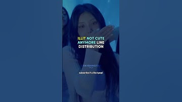 ILLIT Not Cute Anymore line distribution #illit #staybangtan #not_cute_anymore