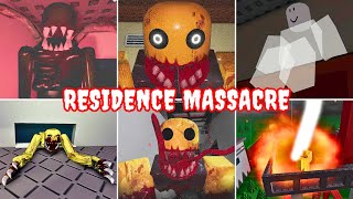 Residence Massacre : NIGHT 1 & 2 + Spirit Helper - Full Walkthrough | All Jumpscares | ROBLOX