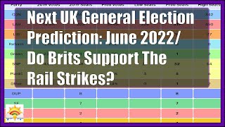 Next UK General Election Prediction: June 2022 & Do Brits Support The Rail Strikes?