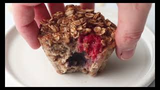 BREAKFAST BERRY OATMEAL CUPS