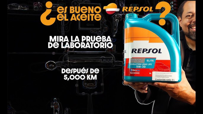 Aceite Repsol 5W30 5 litros de segunda mano por 30 EUR en Vila-Seca en  WALLAPOP