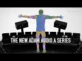 The adam audio a series studio monitors  built to reveal