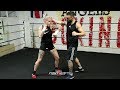 BEC RAWLINGS & COACH SHOW OFF BARE KNUCKLE BOXING TECHNIQUES IN THE RING!