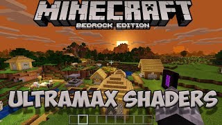 Updated UltraMAX Shader Pack Minecraft Bedrock / PE / Win10 / XBOX screenshot 1