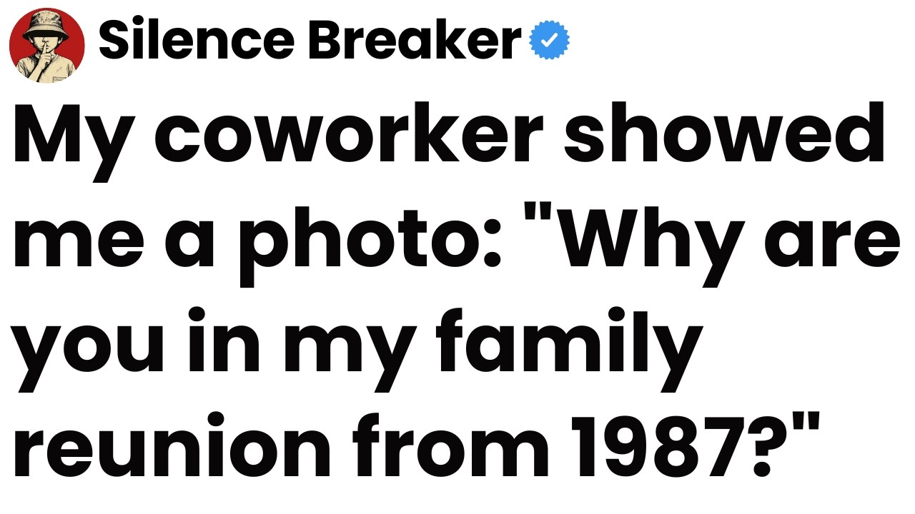 My coworker showed me a photo: 