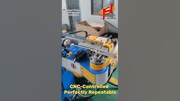 On-Site at Customer: 38CNC3A1S Tube Bending Machine for Heat Exchanger Coils #tubebendingmachine