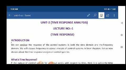 5EE4-06, Unit-1( Control system) Lec-4( steady state and signals), Atul deshmukh