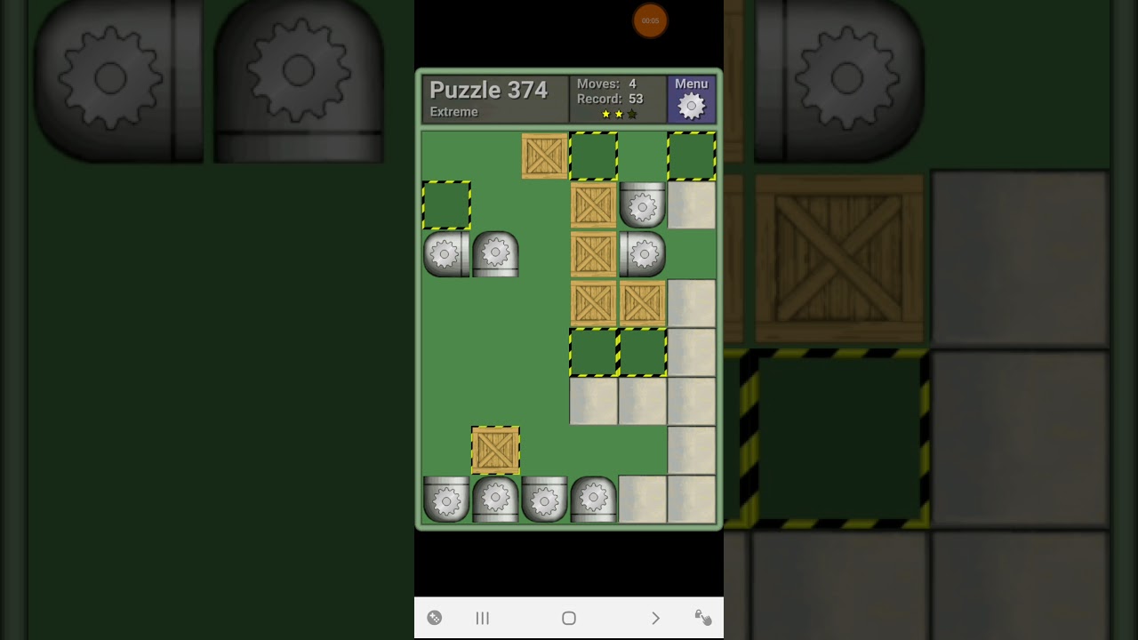 Pushing machine extreme 374 (49 moves)