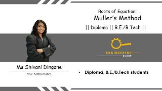 Muller’s Method | Numerical Methods | Root Finding Technique Explained with Example