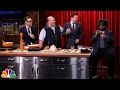 Mario Batali and Jimmy Have a Grilled Cheese Cook-Off