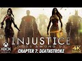 Injustice gods among us  chapter 7 deathstroke  xbox series xs  4kr no commentary gaming