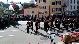 Джаз в исполнении московского суворовского военно-музыкального училища в Швейцарии