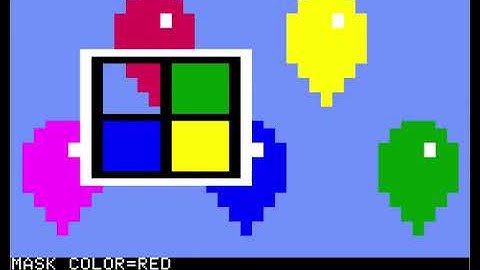 GReasy Graphics Library: Color Masking Demo