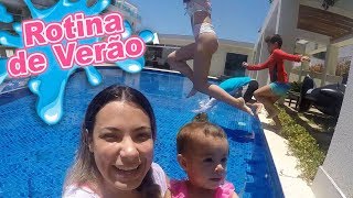 ROTINA PELA MANHÃ DE VERÃO #DepoisdoBebê | Kathy Castricini