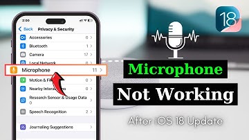 How To Fix Microphone Not Working On iPhone After iOS 18 Update | iPhone Mic Not Working Issue
