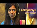 Abimaaniye - Song Teaser | En Aaloda Seruppa Kaanom | Ishaan Dev | Ondraga Entertainment