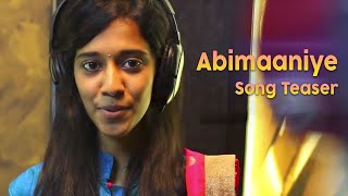 Abimaaniye - Song Teaser | En Aaloda Seruppa Kaanom | Ishaan Dev | Ondraga Entertainment