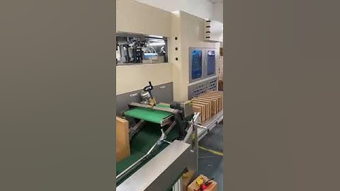 HRB 1230S Model Automatic Shoe Box Making Machine Automatic Box Forming Machine