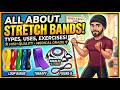 Full Body Resistance Band Guide: Small & Large Band Stretches