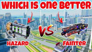 WR🔥Hazard VS Fainter Weapon Comparisons |WAR ROBOTS|