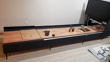 Half Scale Mini Bowling Lane Build Part 13