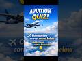 ✈️ Pilot Training Quiz Challenge Aviation