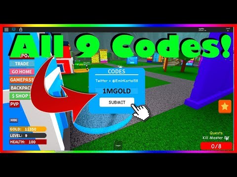 All 9 New Killing Simulator Codes 2019 Roblox Youtube - zombie killing simulator roblox codes 2020